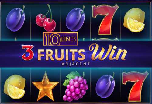 слот 3 Fruits Win: 10 lines