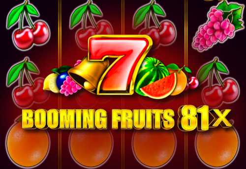 слот Booming Fruits 81x