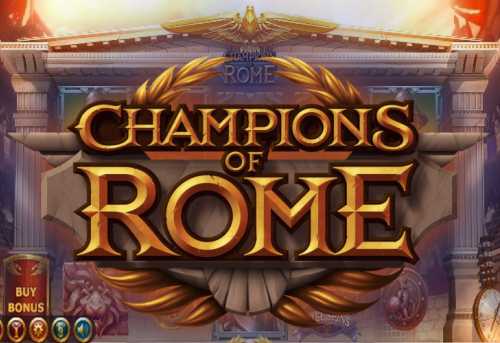 слот Champions of Rome