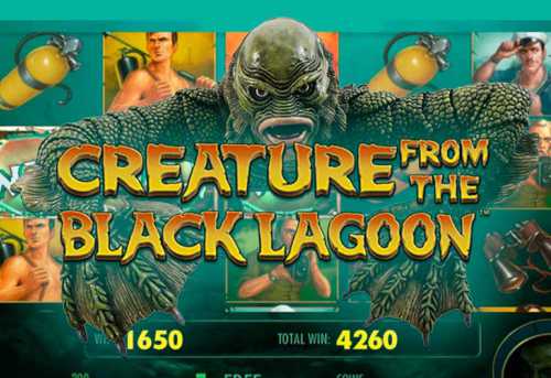 слот Creature from the Black Lagoon