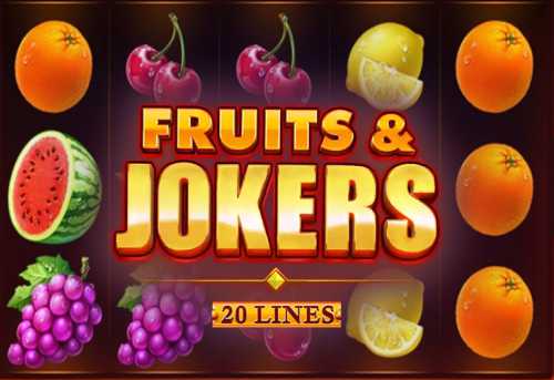 слот Fruits & Jokers: 20 lines