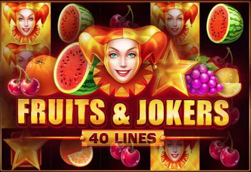 слот Fruits & Jokers: 40 lines