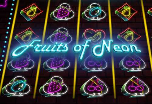 слот Fruits of Neon