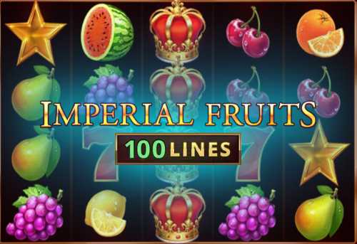 слот Imperial Fruits 100 Lines