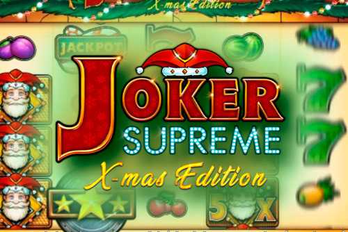 слот Joker Supreme X-Mas Edition