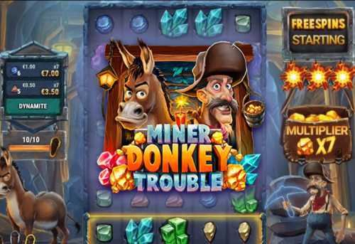 слот Miner Donkey Trouble