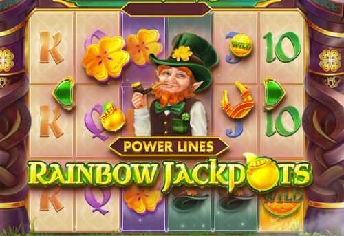 слот Rainbow Jackpots Power Lines