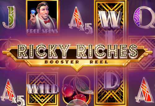 слот Ricky Riches - Booster Reel