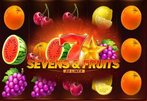 слот Sevens & Fruits 20 lines