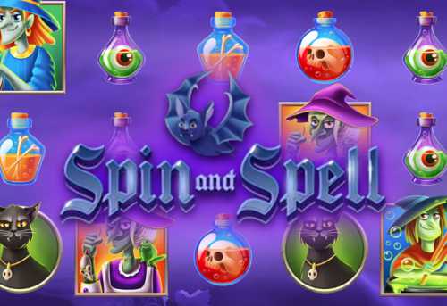 слот Spin And Spell