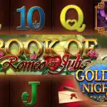 обзор слота Book of Romeo and Julia Golden Nights