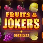 Игровой аппарат Fruits & Jokers: 20 lines